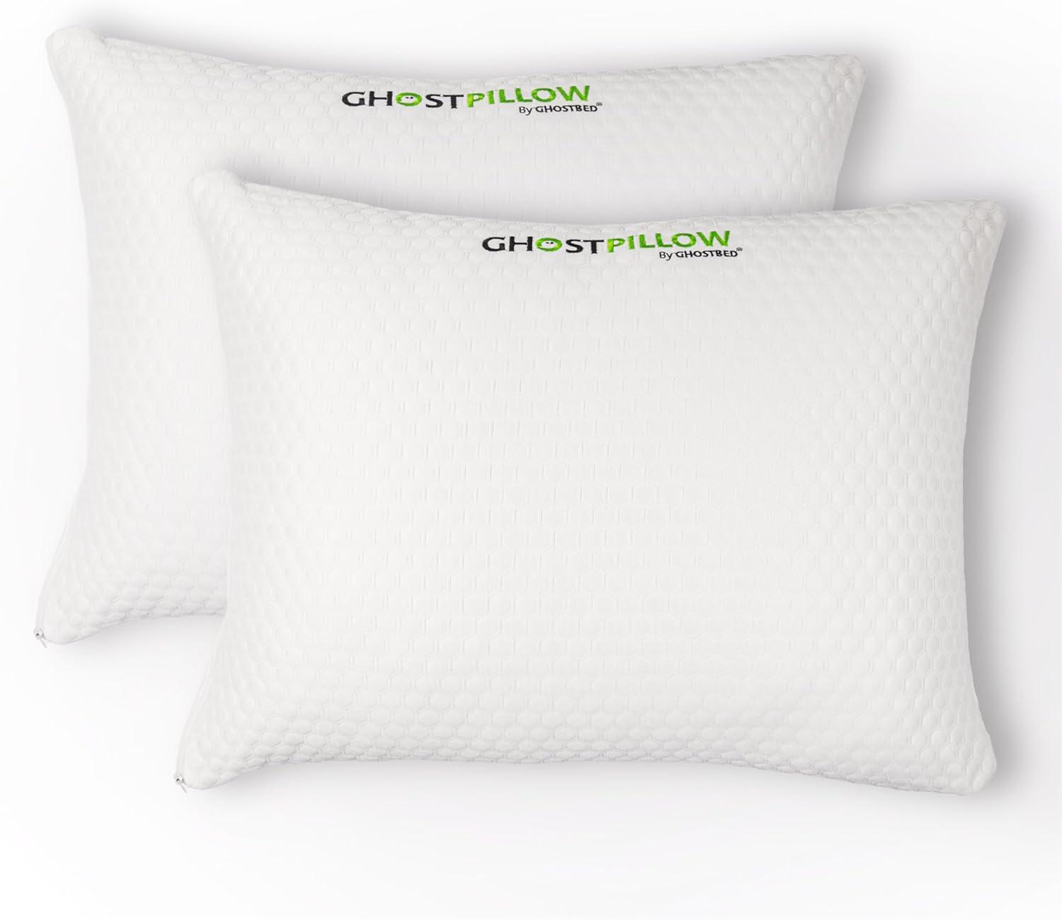GhostBed Pillow Versus Surprising Support Test... Cooling & CertiPUR-US Choice